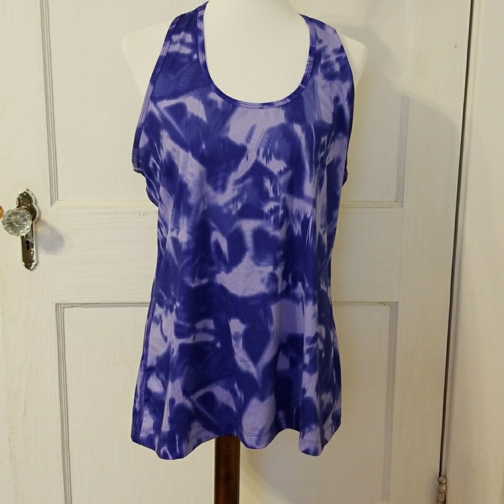 Lukka loose fitting racer back muscle tank